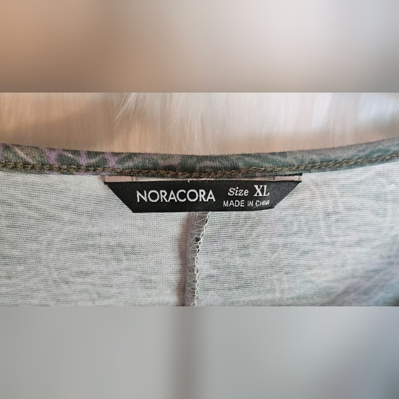 Noracora Stormy Skies High-Low Jersey Dress w/ Pockets - Picture 7 of 8